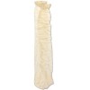 Memoi Women's "Trendlucent" Cotton Rich Over The Knee Toeless Sock Whisper White One Size - 3 of 4