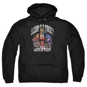 Men's Sesame Street World Tour Group Shot Pull-Over Hoodie - 1 of 4