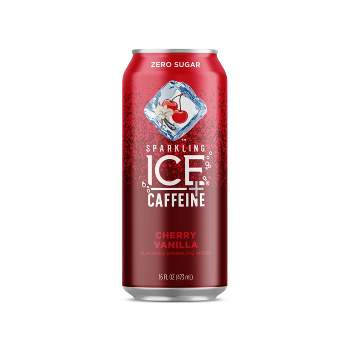 Sparkling Ice Cherry Vanilla + Caffeine - 16 fl oz Can