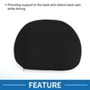 Unique Bargains Breathable Mesh Car Seat Lumbar Cushion Support Suede - 3 of 4