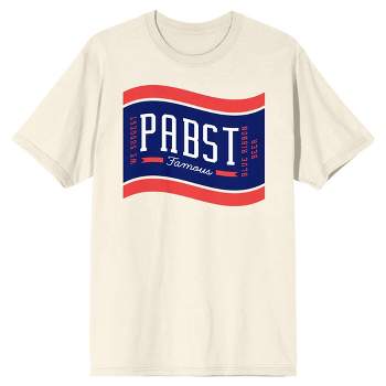 Pabst Blue Ribbon "We Suggest..." Men's Natural Short Sleeve Tee