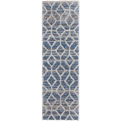 Mynka Transitional Diamond Area Rug