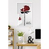 Trends International Disney Beauty and the Beast (1991) - Rose Silhouette Framed Wall Poster Prints - 2 of 4