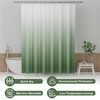 Ruso Weights Gradient Washable Fabric Shower Curtain - 3 of 4