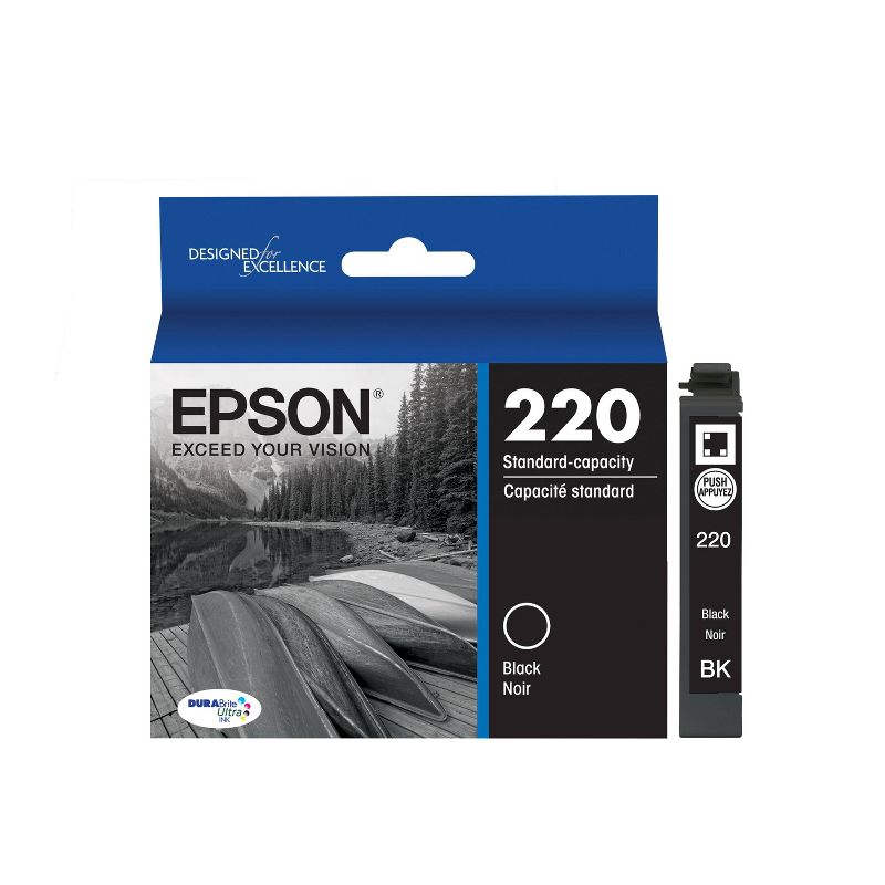 Epson 220 Single, 2pk, 3pk & 4pk Ink Cartridges - Black, Yellow, Magenta, Cyan, Multicolor, 4 of 8