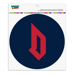 Duquesne University Primary Logo Automotive Car Refrigerator Locker Vinyl Circle Magnet - 1 of 4