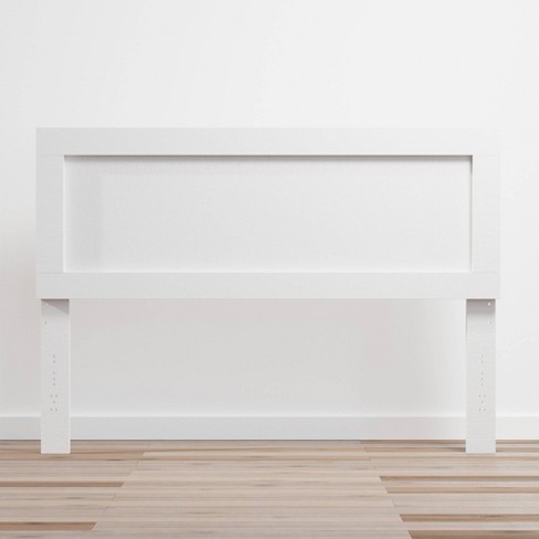 White wood twin deals headboard