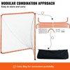 VEVOR Lacrosse Goal,6' x 6' Lacrosse Net, Steel Frame Backyard Lacrosse Training Equipment,Portable Lacrosse Goal with Carry Bag, Quick & Easy Setup - 3 of 4