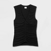 Women's Mesh Ruched Tank Top - A New Day™ - 4 of 4