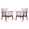 Set of 2 Archduke Faux Leather Accent Chairs - Manhattan Comfort - 2 of 4