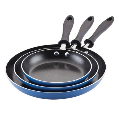 Farberware Reliance Pro 12 Nonstick Ceramic Covered Skillet With Helper  Handle Black/gray : Target