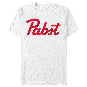 Men's Pabst Red Logo T-Shirt - 1 of 4