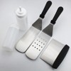 LunaLulinlk Stainless Steel Barbecue Tool Set Ergonomic Handle - 3 of 4
