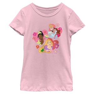 Girl's Disney Princesses Princess Best Buddies T-Shirt - 1 of 4