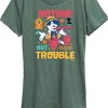Women's - Disney - Pinocchio Nothin But Trouble Short Sleeve Graphic T-Shirt - 2 of 4