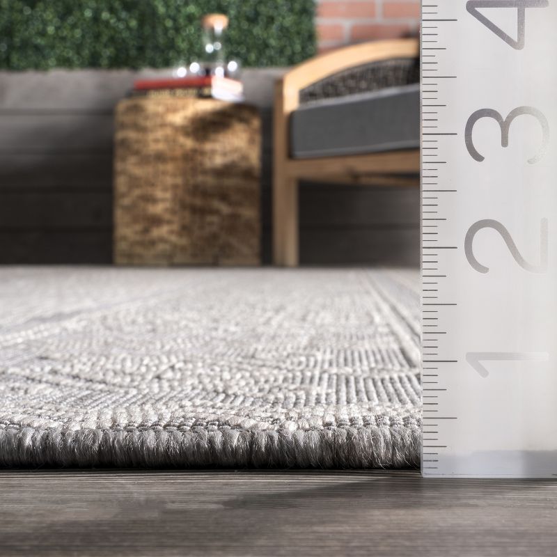 nuLOOM Leigh Stripes Indoor/Outdoor Area Rug, 4 of 11