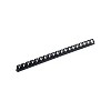 Fellowes Plastic Comb Bindings 1/2" Diameter 90 Sheet Capacity Black 100 Combs/Pack 52326 - 3 of 4