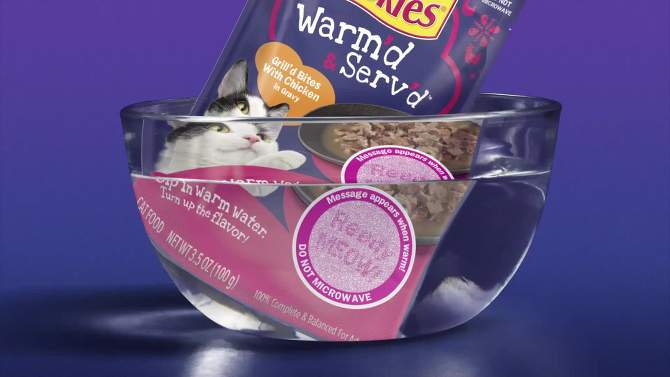 Friskies Warm Served Wet Cat Food - 3.5oz, 2 of 11, play video