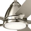 Kichler Lighting Arvada 1 - Light Ceiling Fan in  Stainless Steel - 4 of 4