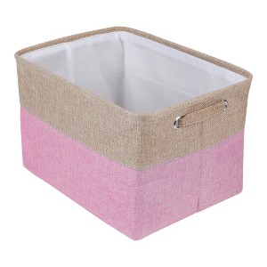 REGALWOVEN Fabric Collapsible Lightweight Open Storage Bins 15 x 11 x 9.4 Inch 3 Packs - 1 of 4