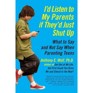 I'd Listen to My Parents If They'd Just Shut Up - by  Anthony Wolf (Paperback) - 1 of 1