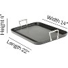 All-Clad HA1 Hard Anodized Nonstick Griddle 13x20 Inch - 2 of 4