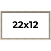 PosterPalooza | Classic Modern Silver Picture Frame - UV Acrylic, Backing Board, Hanging Hardware Included - 2 of 4