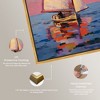 Art Remedy Contemplating at High Seas Beach Life Inspired Wall Art Framed - 4 of 4