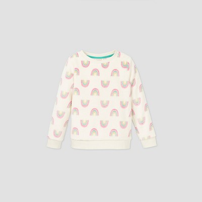 baby girl sherpa pullover