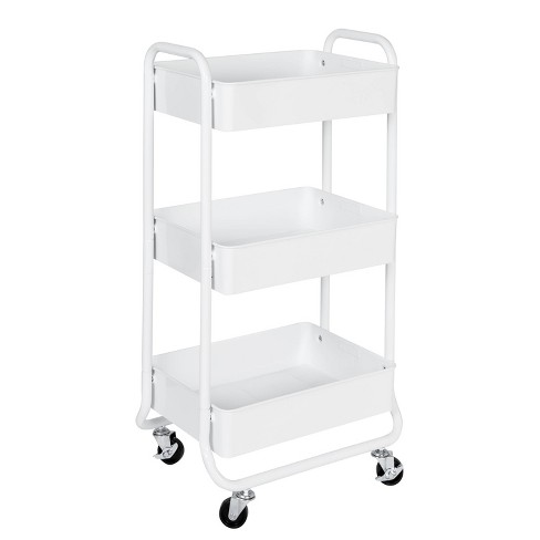 Honey-can-do 30 Pair Chrome Rolling Shoe Tower : Target