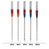 Singer Ball Point and Regular Needles: Steel Sewing Pins, Multiple Sizes, Silver, 54 Pack - 4 of 4