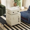 Luck Live Bathroom storage cabinet with two storage spaces, suitable for scenarios such as storage in children's rooms - 4 of 4