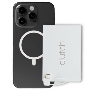 Clutch Pro USB-C 5000mAh Ultra Thin Magnetic Portable Charger with Built-In Charging Cable - 1 of 4