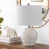 Lenon Table Lamp - 22 Inch Height - TBL4347 - White - Safavieh - 2 of 3