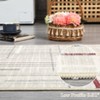 Indoor Modern Soft Area Rugs for Bedroom Decor Washable Strip Abstract Carpet Low Pile Non Slip Floor Mat For Living Room - 3 of 4