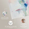 Art Remedy Verdant Breeze Over White Modern Colorful Art Unframed - 4 of 4