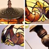 Chloe Lighting Liaison Tiffany-style 2 Light Victorian Floor Lamp 18" Shade - 3 of 4