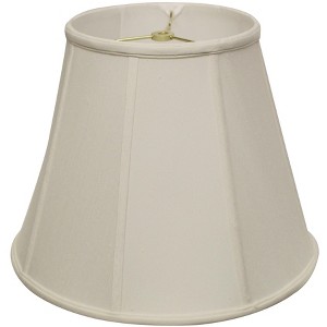 Vynxaria Lampshades: White Deep Empire Shade 9"x18"x13" with Washer Fitter - 1 of 4