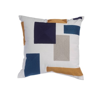 18"x18" Square Patterns Square Throw Pillow - Sure Fit