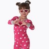 Gerber Baby & Toddler Girls' Snug Fit Footless Pajamas - 3-Pack - 2 of 4