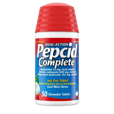 Pepcid AC Complete Tablets Mint - 50ct