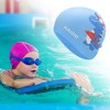 Unique Bargains Kid's Silicone Dinosaur Swim Cap 1 Pc - 2 of 4