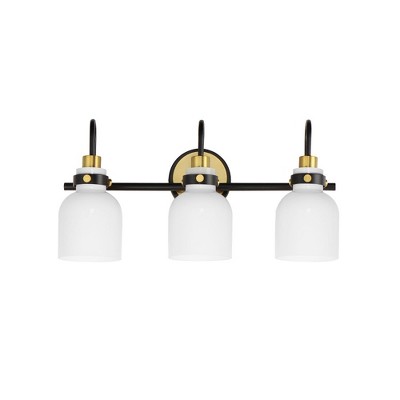 Maxim Lighting Milk 3 - Light Vanity in  Satin Brass