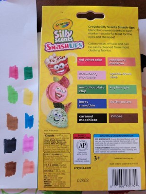 Crayola Silly Scent Smashups Marker Set