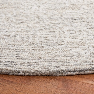 Ivory Hand-Tufted Wool Rectangular Area Rug