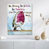 Be Strong Bird Gallery-Wrapped Canvas - 2 of 3