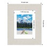 Amanti Art Rustic Plank White Picture Frame - image 4 of 4