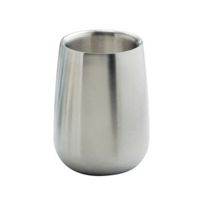 iDesign Stainless Steel Tumbler for Countertop or Vanity - Brushed - 1 of 4