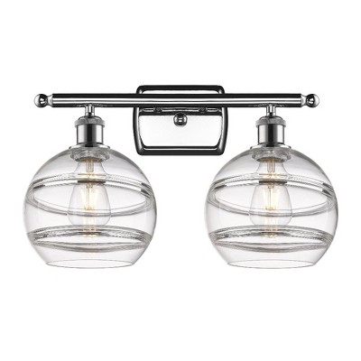 Rochester - 2 Light Bath Vanity In Industrial Style-10.88 Inches Tall and 18 Inches Wide