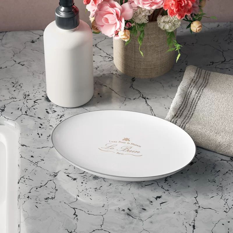 Le Bain Paris Connection Chic & Elegant Soap Dish Saver Holder For Bathroom, 2 of 7